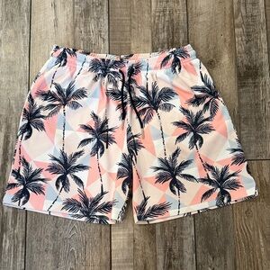 The Drip Shop “Geometric Palms” Youth Shorts